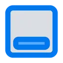 Free Footer Page Web Icon