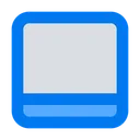 Free Footer Layout Page Icon