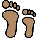 Free Footprints Foot Steps Icon