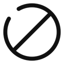 Free Forbidden Circle Icon