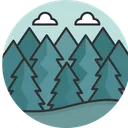 Free Forest Trees Plants Icon