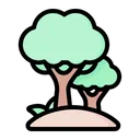 Free Forest Nature Park Icon