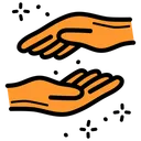 Free Support Lend Hands Icon