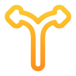 Free Fork Left Right  Icon