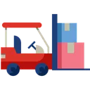 Free Forklift Transport Warehouse Icon