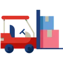 Free Forklift Transport Warehouse Icon