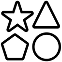 Free Rund Vektor Form Symbol