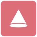 Free Form Kegel Geometrie Symbol