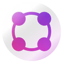 Free Format Circle Grid Element Icon
