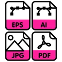 Free Format File Ai Format Esp Format Icon