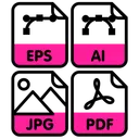 Free Formato De Archivo Formato Ai Formato Esp Icono