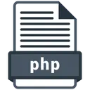 Free Formato de archivo php  Icono