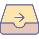 Free Arrow Email Inbox Icon