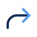 Free Forward Arrow Send Icon