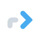 Free Next Advance Continue Icon