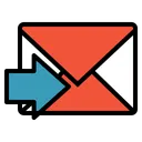 Free Forward Arrow Mail Icon