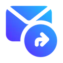 Free Forward Message Letter Document Icon
