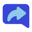 Free Forward message  Icon