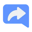 Free Forward message  Icon