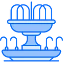 Free Fountain Park Water Icon