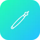 Free Fountain Pen Ink Icon