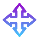 Free Four Arrow  Icon
