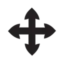 Free Four Arrow  Icon