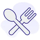 Free Fourchette Et Couteau Icon
