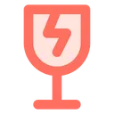 Free Fragil Vidrio Cristaleria Icono