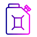 Free Bote Diesel Combustible Icono