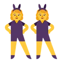 Free Mit Hasenohren Symbol