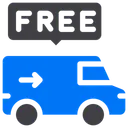 Free Free Delivery  Icon