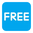 Free Button Flat Icon