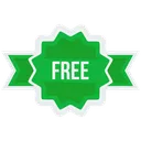 Free 무료 아이템 라벨 아이콘