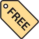 Free Free Tag  Icon