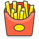 Free French Fries Packet Icon