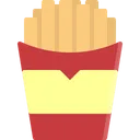 Free French fries  Icon