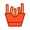Free French Fries Frites Fried Icon