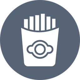 Free French fries  Icon