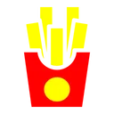 Free French Fries Food Fries Icon