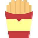 Free French fries  Icon