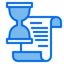 Free Dokument Zeit Finanzen Symbol