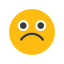 Free Frowning Face Emotion Emoticon Icon