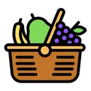 Free Fruit Basket Fruit Basket Icon