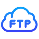Free Ftp File Cloud Icon