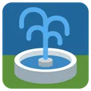 Free Fuente El Agua Jardin Icono