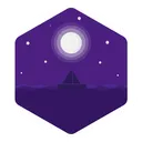 Free Full Moon Night Icon