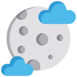 Free Moon Icon - Download in Flat Style