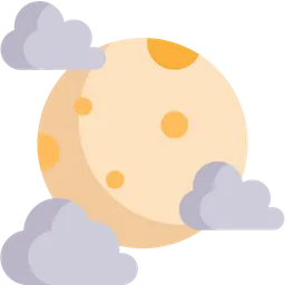 Free Full Moon  Icon
