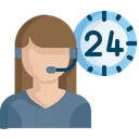 Free Allday Customer Support Icon